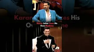 Karan Johar Faces His Own Medicine From Akshay Kumar😂#akshaykumar #karanjohar #bollywood