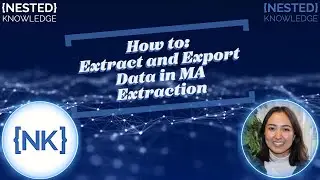 How to Export Data in Meta-Analytical Extraction