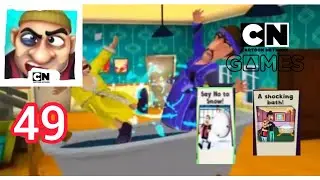 Scary robber home clash Level 54 Say no to snow and Level 55 A Shocking Bath Gameplay CN Games