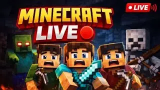 🔥 Minecraft Live Hindi | Survival World | Chill Gameplay