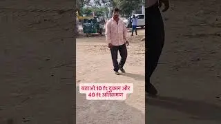10 फीट की दुकान 40 फीट अतिक्रमण कर रखा है आर एस भाट