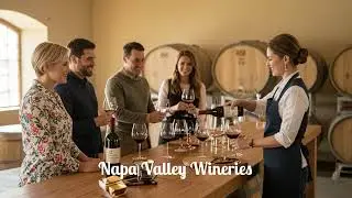 USA - Napa Valley in California - 400+ wineries, hot Air Balloon rides, spas, geotherma hot springs