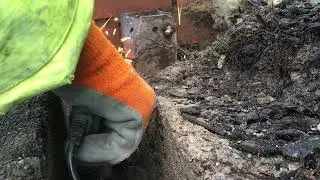 Angle grinding metal post holder !