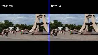 Изменение FPS смартфона с помощью технологии Optical Flow. Видео в 4K 60fps (1/2 speed)