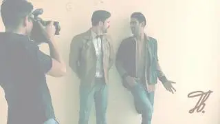 Behind the scenes. The Terre Brown Editorial Photoshoot