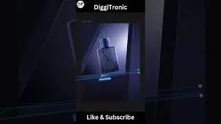 Elegant Perfume Ad Design in Figma: Crafting Luxury Social Media Graphics #diggitronic