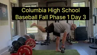 Columbia HS Baseball Fall Workouts Phase 1 Day 3 