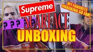 MY FAVORITE SUPREME UNBOXING YET! | SUPREME X SCARFACE UNBOXING!