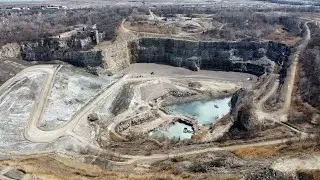 Environments: The Sibley Quarry: Drone Footage (Trenton, Michigan)