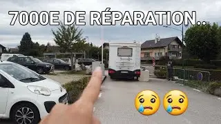 J'AI CASSÉ MON CAMPING-CAR 😭