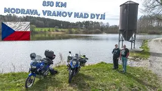 Jarních 850 Km - Transalp 650 & Vstrom 1050 XT