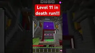 Level 11 in death run! #minecraft #hivemc #gaming