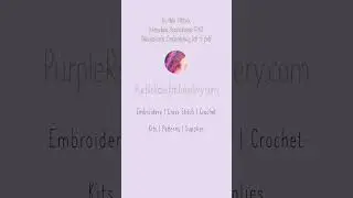 Take a second to relax and stitch with me 🥰