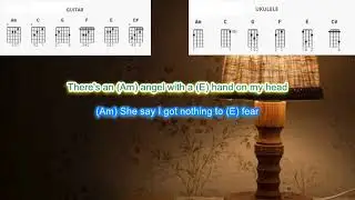 Put Your Lights on by Santana play along with scrolling guitar and ukulele chords and lyrics