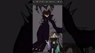 #character #digital #hazbinhotel #drawing #art #speedpaint #halluvaboss #photoshop #artist #adam