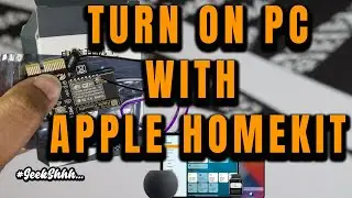 Turn On PC with Apple HomeKit! | Aliexpress PCI Card #GeekShhh