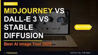 Midjourney vs DALL-E 3 vs Stable Diffusion — Best AI Image Tool 2025