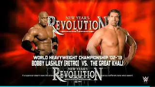 WWE 2K25 FULL MATCH - Lashley vs. Khali - The Powerhouse Showdown!