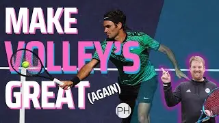 LEVEL UP YOUR VOLLEYS | VOLLEY LIKE A PRO | Tennis Coaching Tips | PH Tennis
