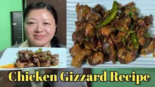 Chicken Gizzard Recipe || Simple & Tasty