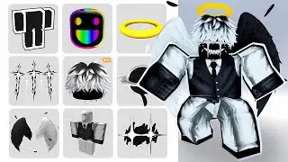 *BEST* 35+ BLACK & WHITE FREE ITEMS ON ROBLOX 2025