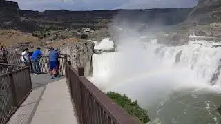 The (Niagra of the West) Idaho Falls