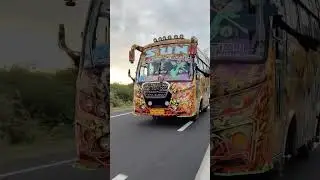 Tata 407 coach van kalayarkovil sun tourist travels 🚌💥 #automobile #touristbus #love #coachbus
