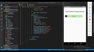 How To Make Swipe Button in React Native for Android and iOS use rn-swipe-button version 1.2.4