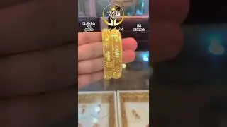 Bangles✨💕❣️pure Gold 21k💖#km_jewellers #jewellery #goldjewellery #21k #bangles #afghan