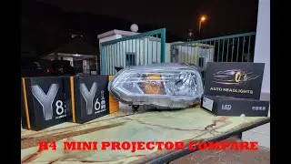 Proton Saga H4 led comparison