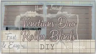 How To Install Venetians Duo Roller Blinds|DIY at Home|Its MarLah