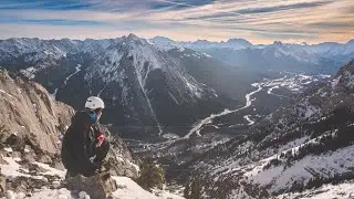 Failing To Summit Mount Lorette In Winter // Avalanche Danger! // Canadian Rockies