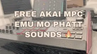 Thanks for the 100 Subs 😎 FREE EMU MO PHATT KITS FOR AKAI MPC X | MPC ONE | MPC LIVE | MPC SOFTWARE
