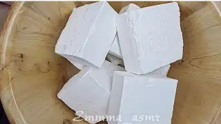 A tub of Xudong unpolished giant chalk with a brittle glass texture