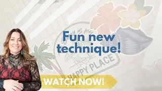 Peek-A-Boo Heart Technique 💕 | Fun Interactive Scrapbook Page Idea