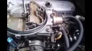 Solex 4A1  cold start tests
