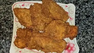 أسرع وأسهل طريقة لعمل البانيه ببيضه وحده والقشرة متماسكة حتى لو حكتيها بالسكينة 😜 والطعم حكايه 👌🏻