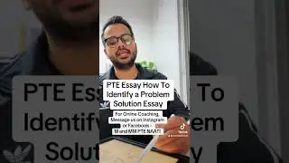 PTE Essay How To Identify a Problem Solution Essay | M and MM PTE NAATI