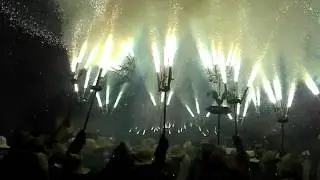 Carretillada final del Ball de Diables de Tarragona al correfoc de Santa Tecla 2011