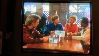 Walker Texas Ranger Elvis Scene with everyone