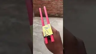 hand made gun #crackers #best_experiment #experiment #crackers_experiment #diwali #diwali_crackers