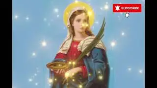 Santo Rosario dedicado a Santa Lucía 🙏