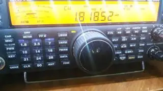VK0EK rx-ing 50 meters BOG antenna - testing OK2EW