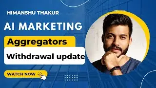 Ai marketing | new aggregator join ai marketing  |  ai marketing withdrawal update .