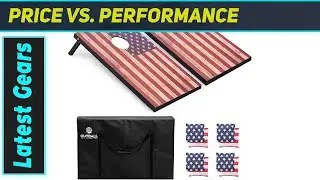 OUTBALL Cornhole Set: The Ultimate Portable Backyard Game!