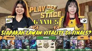 MATCH PENENTUAN GRAND FINALS !! ONIC VS NAVI PH GAME 5