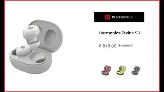 PORTRONICS TWINS S3 EARBUDS Rs 849/-