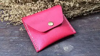 Making A Leather Coin Purse | DIY