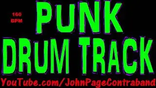 Skate Punk Drum Track 160 bpm
