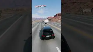 BeamNg Drive Ядро Влетело в BMW Спасет Ли это Автобус